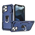 Cool Armor PC + TPU Shockproof Case with 360 Degree Rotation Ring Holder For iPhone 13 Pro Max(Blue) - 1