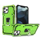 Cool Armor PC + TPU Shockproof Case with 360 Degree Rotation Ring Holder For iPhone 13 Pro Max(Green) - 1