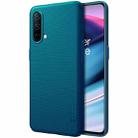 For OnePlus Nord CE 5G NILLKIN Frosted Concave-convex Texture PC Protective Case(Peacock Blue) - 1