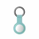 JOYROOM JR-BP889 Silicone Protective Cover Case with Switchable Keychain Ring For AirTag(Light Green) - 1