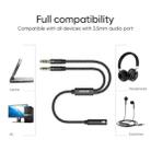 JOYROOM SY-A05 Headphone Male to 2-female Y-splitter Nylon Braid Audio Cable, Length: 0.2m - 2