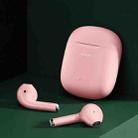 JOYROOM JR-T13 Pro Semi-in-ear Bilateral TWS Wireless Bluetooth Earphone with Charging Compartment(Pink) - 1