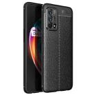 For OPPO Realme Q3 Pro 5G Carnival Version Litchi Texture TPU Shockproof Case(Black) - 1