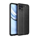 For Huawei Maimang 10 SE Litchi Texture TPU Shockproof Case(Black) - 1