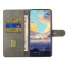 For OPPO A94 5G / A95 5G Stitching Style 2-Color Cow Texture Horizontal Flip PU Leather Case with Holder & Card Slot & Lanyard(Gray) - 4