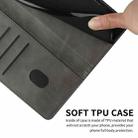 For OPPO A94 5G / A95 5G Stitching Style 2-Color Cow Texture Horizontal Flip PU Leather Case with Holder & Card Slot & Lanyard(Gray) - 6