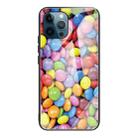 For iPhone 13 Pro Tempered Glass + TPU Border Protective Case (Candy Colors) - 1