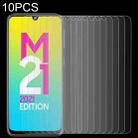 For Samsung Galaxy M21 2021/M21s/M21 10 PCS 0.26mm 9H 2.5D Tempered Glass Film - 1