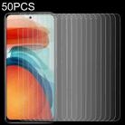 For Xiaomi Poco X3 GT 50 PCS 0.26mm 9H 2.5D Tempered Glass Film - 1