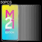 For Samsung Galaxy M21 2021/M21s/M21 50 PCS 0.26mm 9H 2.5D Tempered Glass Film - 1