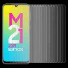 For Samsung Galaxy M21 2021/M21s/M21 50 PCS 0.26mm 9H 2.5D Tempered Glass Film - 8