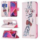 For OPPO A74 / A93 / A54 5G Colored Drawing Pattern Horizontal Flip Leather Case with Holder & Card Slots & Wallet(Deer) - 1