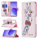 For OPPO Reno6 Colored Drawing Pattern Horizontal Flip Leather Case with Holder & Card Slots & Wallet(Deer) - 1