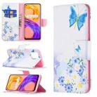 For OPPO Realme 8 / Realme 8 Pro Colored Drawing Pattern Horizontal Flip Leather Case with Holder & Card Slots & Wallet(Butterfly Love) - 1