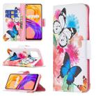 For OPPO Realme 8 / Realme 8 Pro Colored Drawing Pattern Horizontal Flip Leather Case with Holder & Card Slots & Wallet(Butterflies) - 1