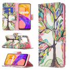 For OPPO Realme 8 / Realme 8 Pro Colored Drawing Pattern Horizontal Flip Leather Case with Holder & Card Slots & Wallet(Tree Life) - 1