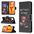 For OPPO Realme C15 / C12 / C25 Colored Drawing Pattern Horizontal Flip Leather Case with Holder & Card Slots & Wallet(Bear) - 1