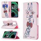 For OPPO Realme 8 5G / Realme V13 Colored Drawing Pattern Horizontal Flip Leather Case with Holder & Card Slots & Wallet(Deer) - 1