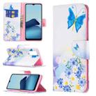 For vivo Y20 Colored Drawing Pattern Horizontal Flip Leather Case with Holder & Card Slots & Wallet(Butterfly Love) - 1