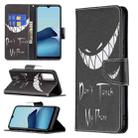 For vivo Y20 Colored Drawing Pattern Horizontal Flip Leather Case with Holder & Card Slots & Wallet(Smirk) - 1