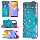 For vivo Y51 2020 / Y51a / Y51s Colored Drawing Pattern Horizontal Flip Leather Case with Holder & Card Slots & Wallet(Plum Blossom) - 1