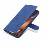 For Samsung Galaxy Note20 AZNS Skin Feel Calf Texture Horizontal Flip Leather Case with Card Slots & Holder & Wallet(Blue) - 4