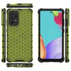 For Samsung Galaxy A52 5G / 4G Shockproof Honeycomb PC + TPU Case with Neck Lanyard(Green) - 4