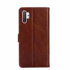 For Samsung Galaxy Note10+ Zipper Bag PU + TPU Horizontal Flip Leather Case with Holder & Card Slot & Wallet & Lanyard(Brown) - 3