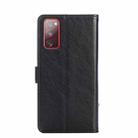 For Samsung Galaxy S20 Ultra Zipper Bag PU + TPU Horizontal Flip Leather Case with Holder & Card Slot & Wallet & Lanyard(Black) - 3