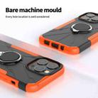 For iPhone 13 Armor Bear Shockproof PC + TPU Protective Case with Ring Holder(Orange) - 6