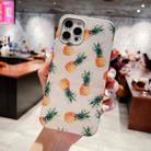 For iPhone 12 mini Natural Scenery Pattern TPU Protective Case (Pineapple) - 1
