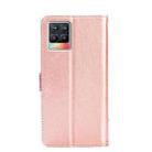 For Realme 8 / 8 Pro Zipper Bag PU + TPU Horizontal Flip Leather Case with Holder & Card Slot & Wallet & Lanyard(Rose Gold) - 3