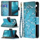 For OPPO A7 Colored Drawing Pattern Zipper Horizontal Flip Leather Case with Holder & Card Slots & Wallet(Plum Blossom) - 1