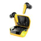 hoco S21 Bluetooth 5.0 Magic Shadow Gaming Wireless Bluetooth Earphone(Yellow) - 1