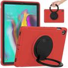 For Samsung Galaxy Tab S5e 10.5 inch T720 2019 Shockproof TPU + PC Protective Case with 360 Degree Rotation Foldable Handle Grip Holder & Pen Slot(Red) - 1