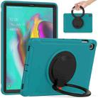 For Samsung Galaxy Tab S5e 10.5 inch T720 2019 Shockproof TPU + PC Protective Case with 360 Degree Rotation Foldable Handle Grip Holder & Pen Slot(Blue) - 1