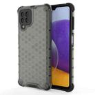 For Samsung Galaxy M32 4G Shockproof Honeycomb PC + TPU Protective Case(Black) - 1
