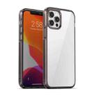 For iPhone 13 Pro Max PC + TPU Full Coverage Shockproof Protective Case (Transparent Black) - 1