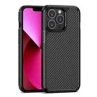 For iPhone 13 Pioneer Carbon Fiber Texture Shockproof TPU + PC Case(Black) - 1