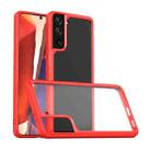 For Samsung Galaxy S21+ 5G TPU + PC Protective Case(Red) - 1