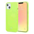 For iPhone 13 GOOSPERY JELLY Full Coverage Soft Case(Green) - 1