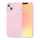 For iPhone 13 GOOSPERY JELLY Full Coverage Soft Case(Pink) - 1