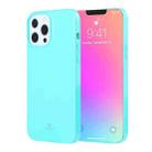 For iPhone 13 Pro GOOSPERY JELLY Full Coverage Soft Case (Mint Green) - 1