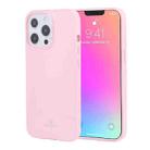 For iPhone 13 Pro GOOSPERY JELLY Full Coverage Soft Case (Pink) - 1