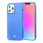 For iPhone 13 Pro GOOSPERY JELLY Full Coverage Soft Case (Blue) - 1