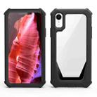 Stellar Space PC + TPU 360 Degree All-inclusive Shockproof Case For iPhone XR(Black) - 1