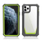 For iPhone 11 Stellar Space PC + TPU 360 Degree All-inclusive Shockproof Case (Dark Grey+Yellow Green) - 1