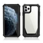 For iPhone 11 Pro Stellar Space PC + TPU 360 Degree All-inclusive Shockproof Case (Black) - 1