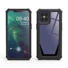 For iPhone 12 mini Stellar Space PC + TPU 360 Degree All-inclusive Shockproof Case (Black) - 1