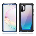 For Samsung Galaxy Note10 Stellar Space PC + TPU 360 Degree All-inclusive Shockproof Case(Black Blue) - 1